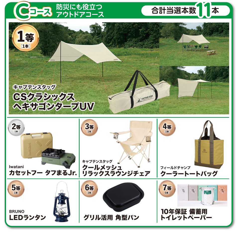 Cコース 防災にも役立つアウトドアコース